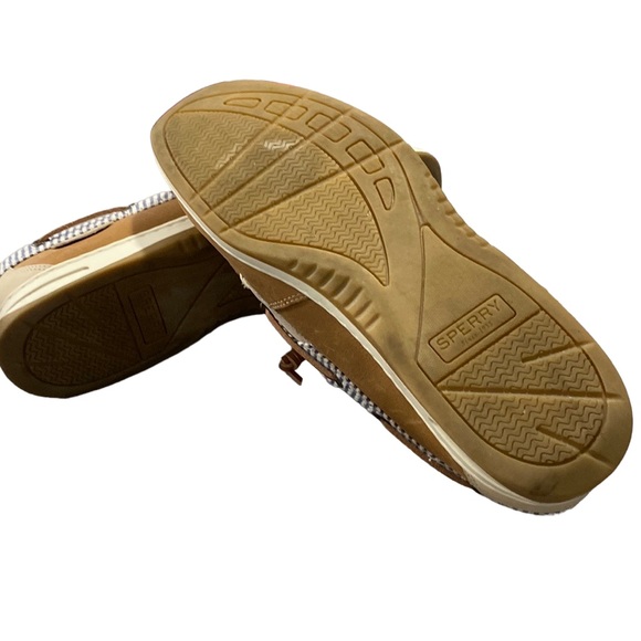 Sperry koifish strip linen womens boat shoes, size 10 - Picture 7 of 7